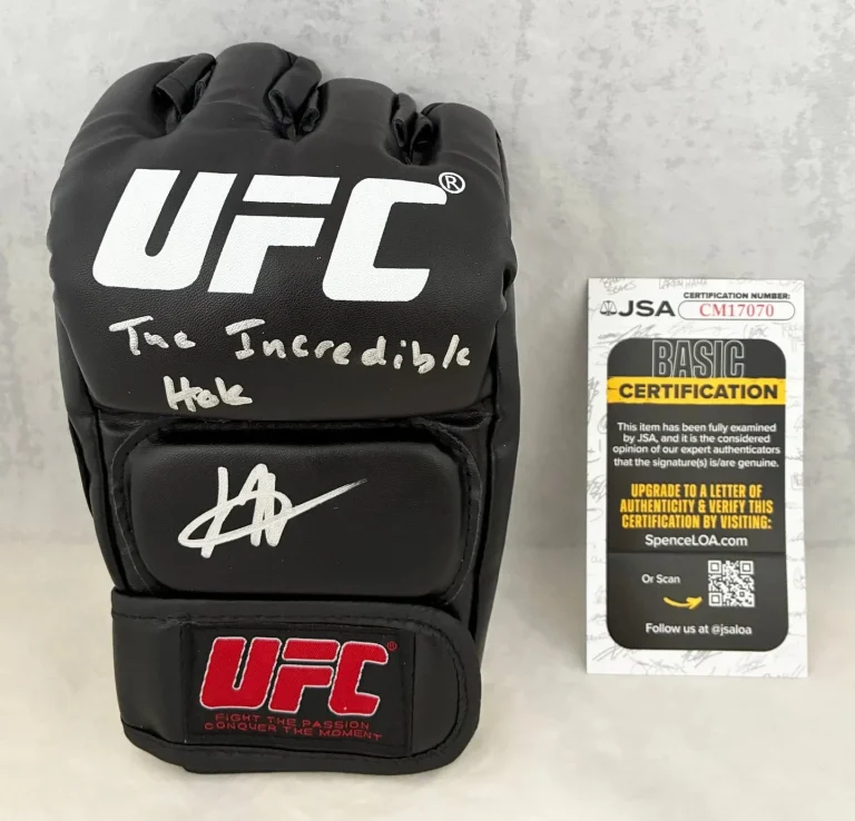 Josh Hokit Signed UFC Glove JSA 3 COA