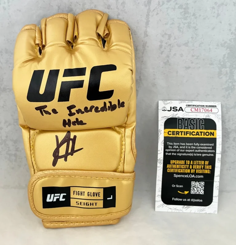 Josh Hokit Signed UFC Glove JSA 2 COA