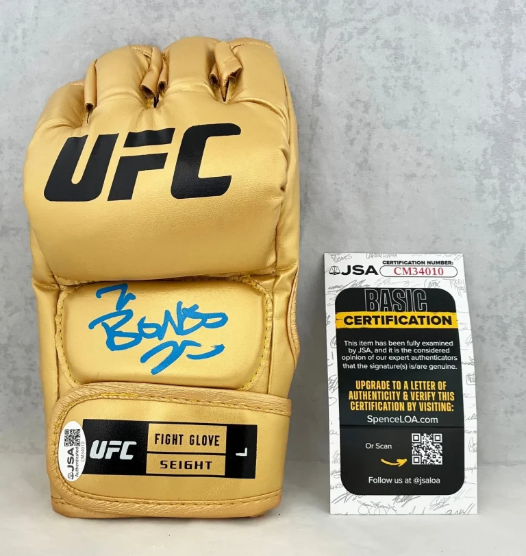 Jon Jones Signed Bones UFC Glove JSA COA