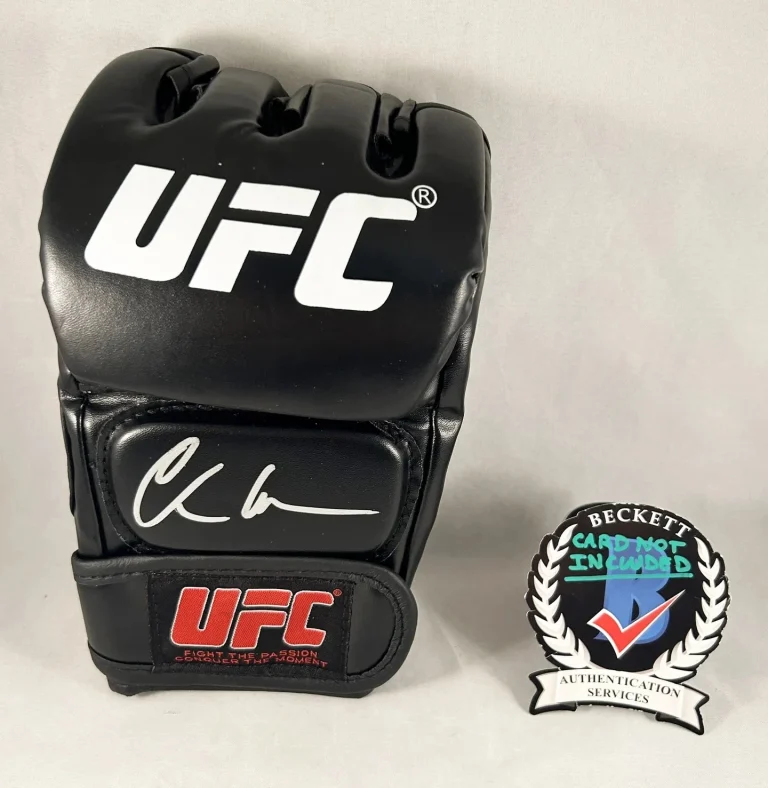 Chris Weidman Signed UFC Glove Beckett BAS COA