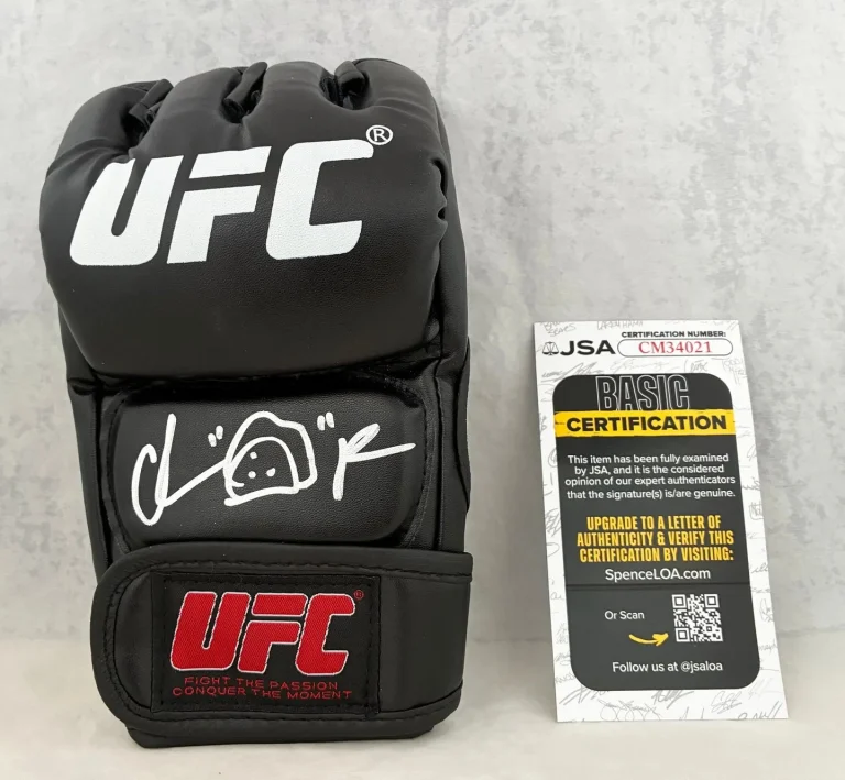 Chris Padilla Signed UFC Glove Taco JSA 2 COA