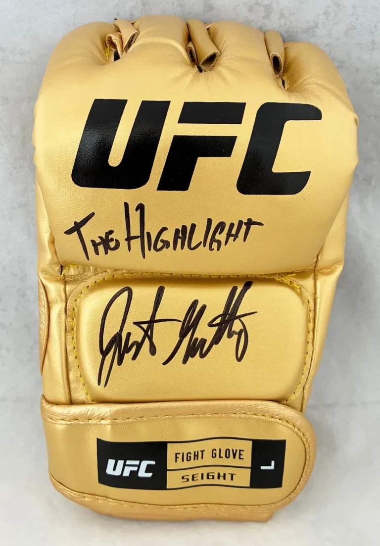 Justin Gaethje Signed UFC Glove The Highlight JSA 1 COA