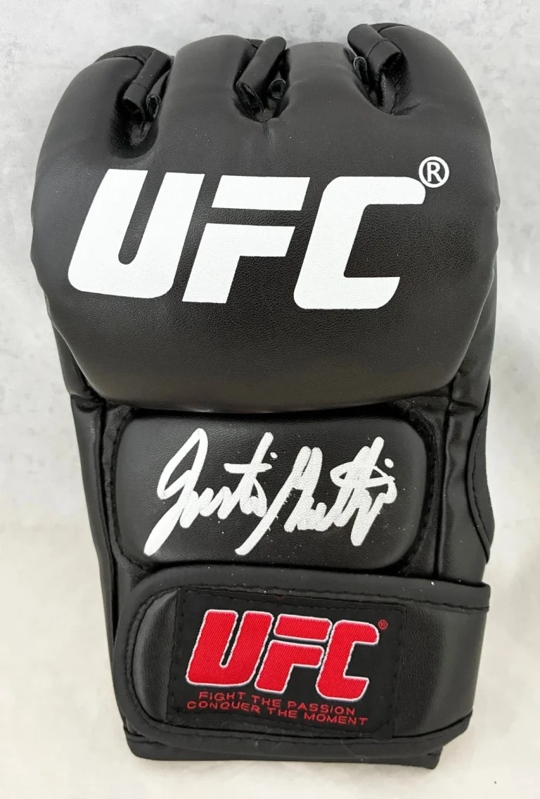 Justin Gaethje Signed UFC Glove JSA 5 COA