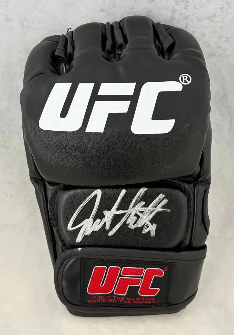 Justin Gaethje Signed UFC Glove JSA 8 COA