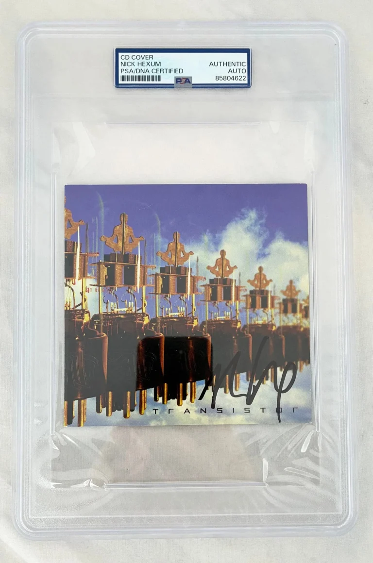 Nick Hexum Signed CD Cover 311 Transistor PSA/DNA COA
