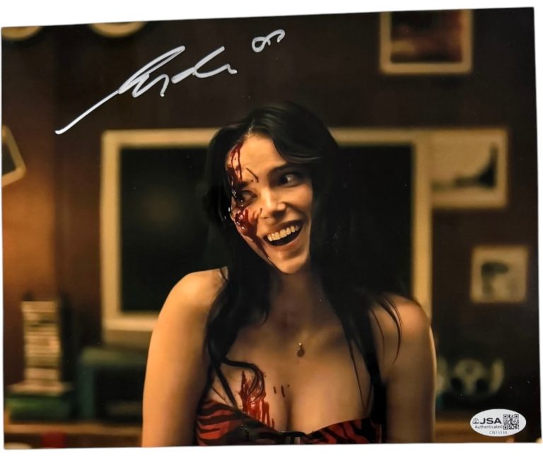 INDE NAVARRETTE SIGNED AUTOGRAPHED OBSESSION MOVIE 8X10 PHOTO NIKKI JSA COA
