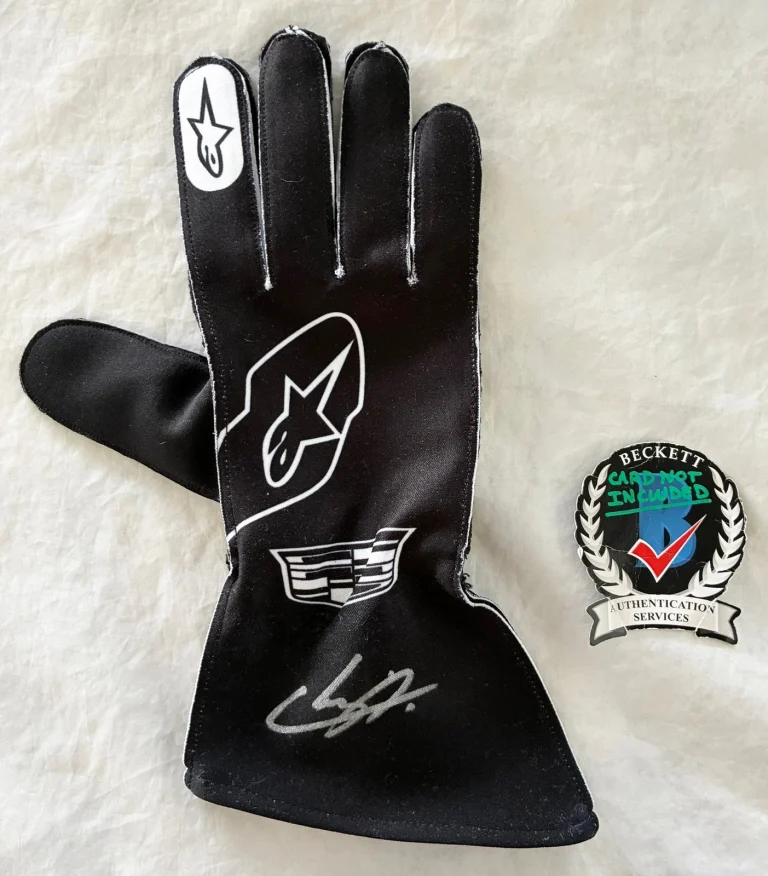 Sergio Perez Signed Racing Glove Checo Cadillac Formula 1 F1 Beckett BAS 5 COA