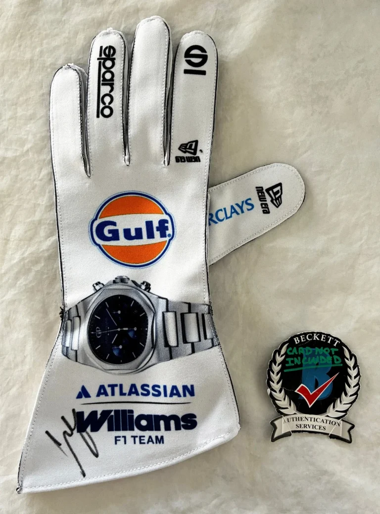 Carlos Sainz Signed Racing Glove Williams Racing Formula 1 F1 Beckett BAS COA
