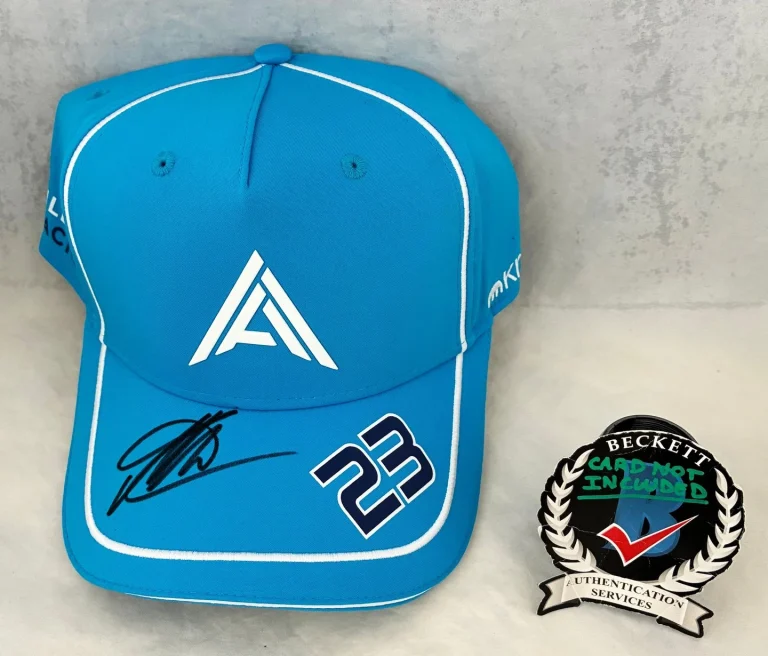 Alex Albon Signed Hat Williams Racing Formula 1 F1 Beckett BAS 1 COA