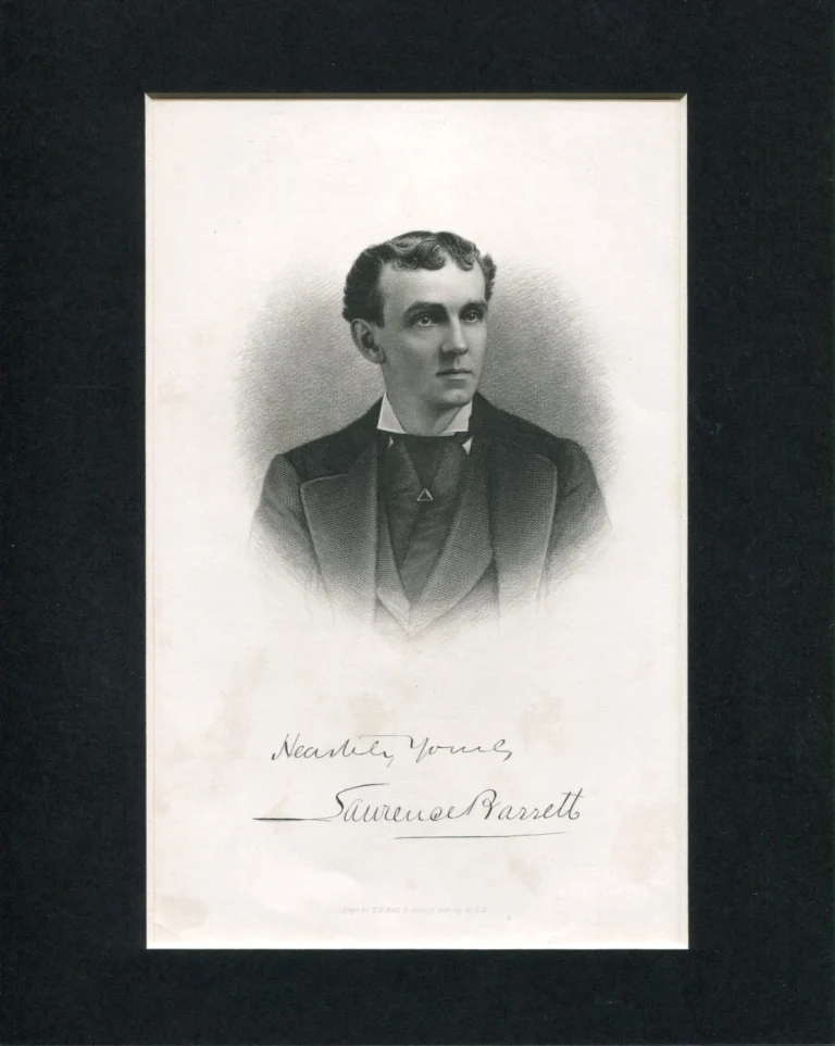 Samuel Barrett Unitarian Clergy Author Original Engraving Book Photo Display