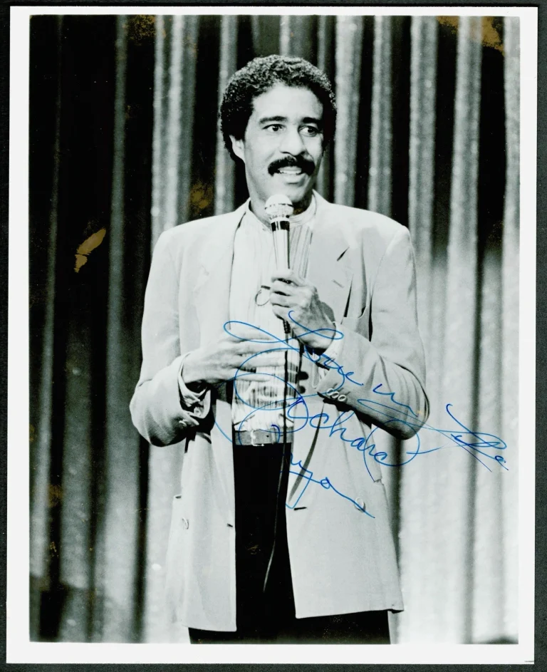 Richard Pryor Signed Autographed 8x10 Photo SWAU Authenticated Comedian Actor 2