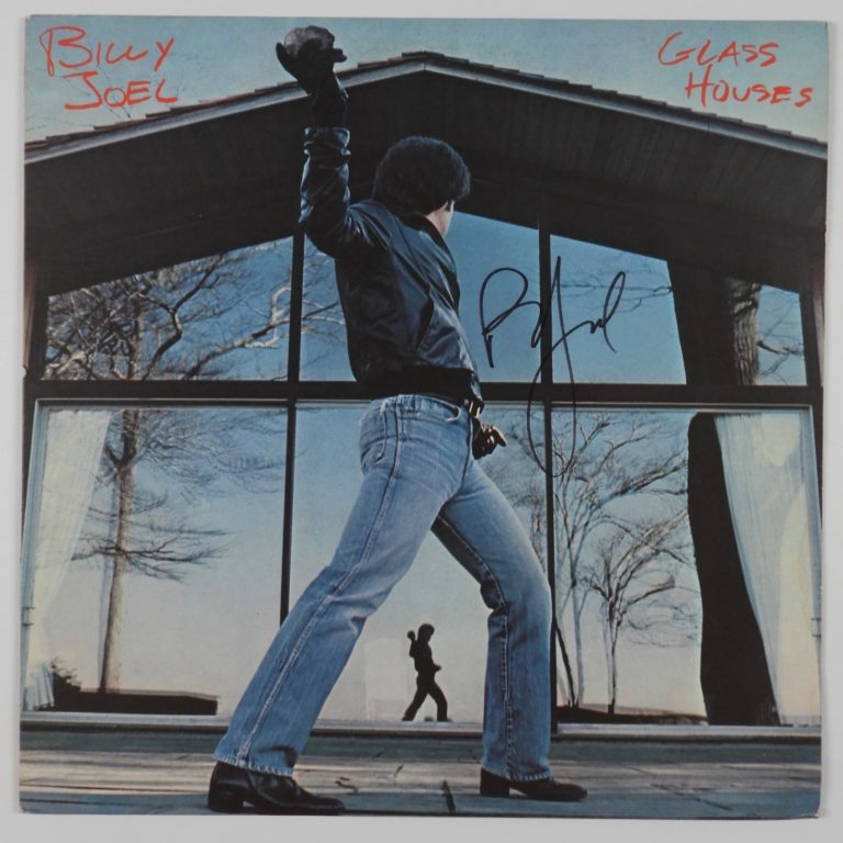 Billy Joel JSA Signed Autograph Album Vinyl Record Glass Houses