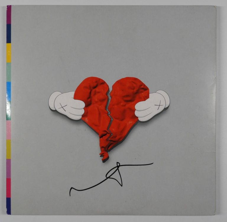 Kayne West JSA Signed Autograph Record Album Vinyl 808s & Heartbreak