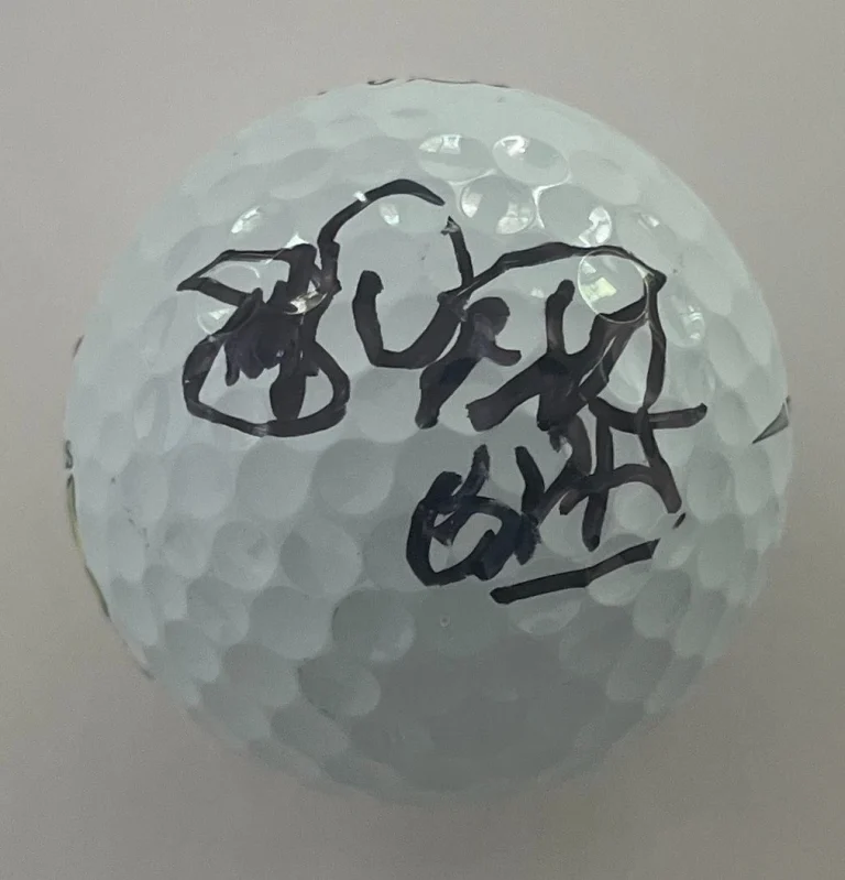 SCOTT VAN PELT ESPN SIGNED AUTOGRAPH TITLEIST MASTERS GOLF BALL & COA