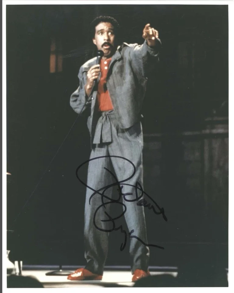 Richard Pryor Signed Autographed 8x10 Photo SWAU Authenticated Comedian Actor 3