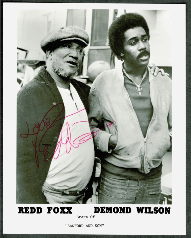 Redd Foxx Signed Autographed Sanford & Son 8x10 Photo SWAU Cert Comedian