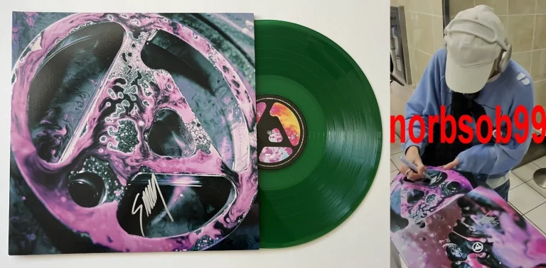 EMILY ARMSTRONG LINKIN PARK SIGNED FROM ZERO VINYL w/EXACT PROOF & BECKETT COA