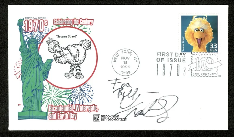 Frank Oz Signed Autographed First Day Cover SWAU Cert Star Wars Yoda Muppets