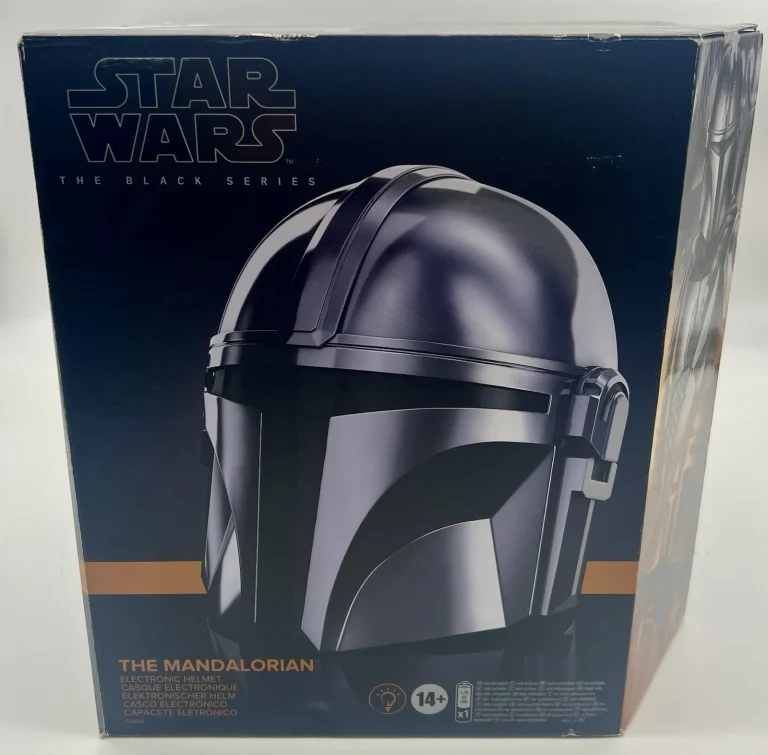 Star Wars The Black Series The Mandalorian Premium Electronic Helmet Brand New