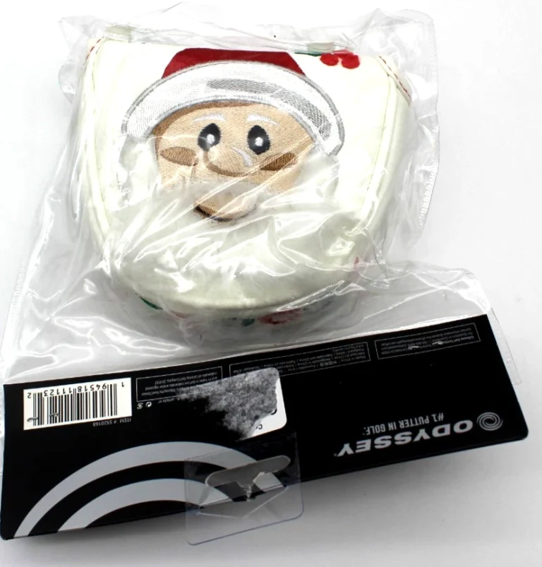 Brand New Odyssey Limited Edition Santa Clause Mallet Golf Putter Cover X-Mas
