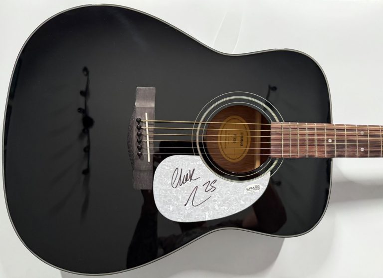 Chase Matthews JSA Autograph Signed Guitar Yamaha Acoustic