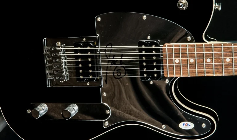 John 5 Signed Fender Squier Telecaster Artist Model Guitar PSA DNA LOA