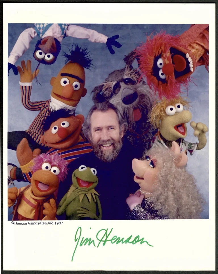 Jim Henson Signed Autographed 8x10 Photo Full JSA Letter Muppets 4