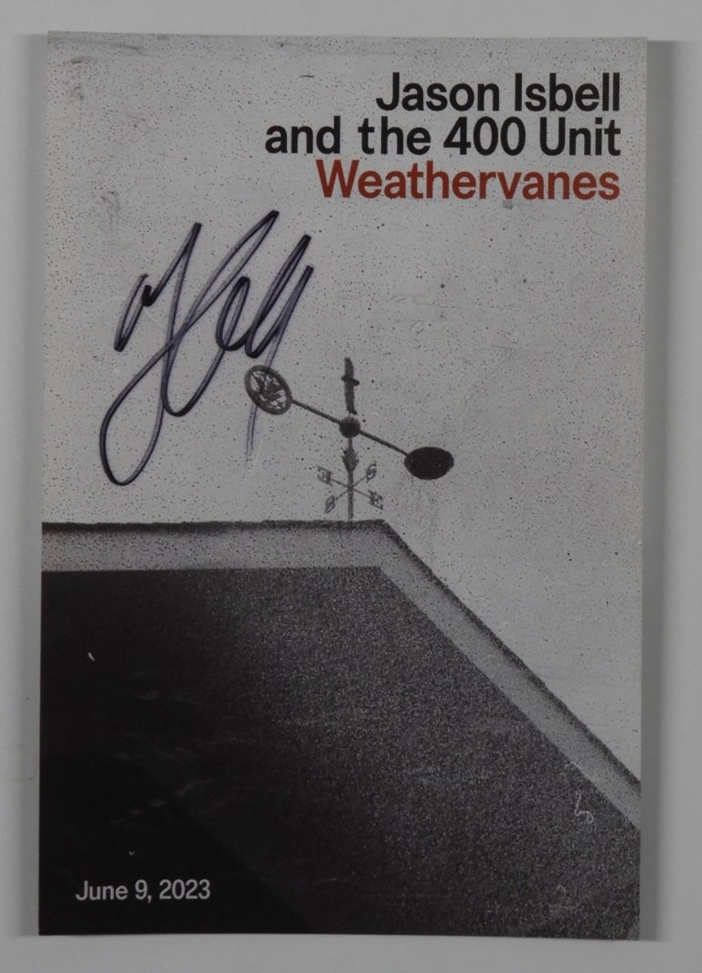 Jason Isbell JSA Signed Autograph Lenticular Card Promo
