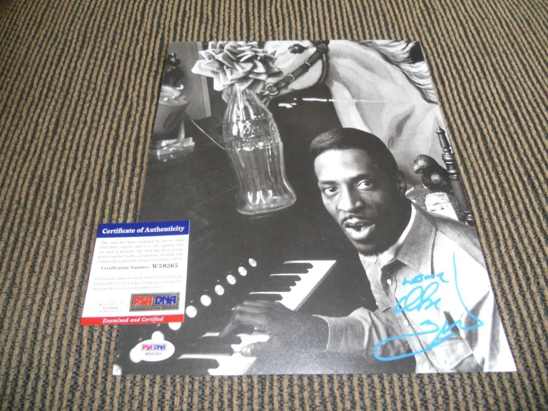 Ike Turner Rare Signed Autographed 9,5