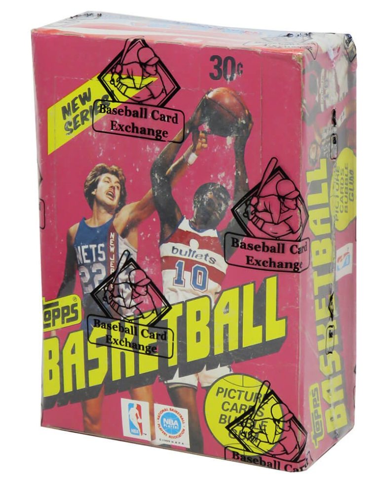 1981-82 Topps Basketball Unopened Wax Box BBCE Sealed Wrapped - 36 Packs (A)