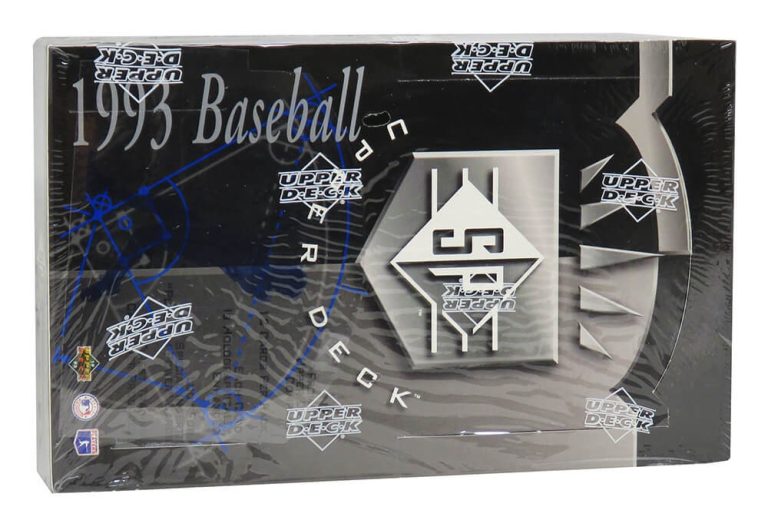 1993 Upper Deck SP Foil Baseball Cards Factory Sealed Box (Derek Jeter Foil RC?)