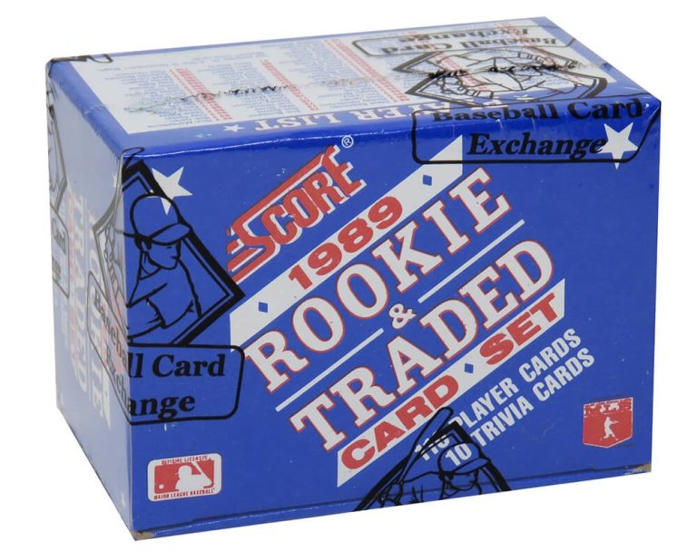 1989 Score Traded Baseball Factory Set BBCE Wrapped (FASC) (Ken Griffey Jr. RC)