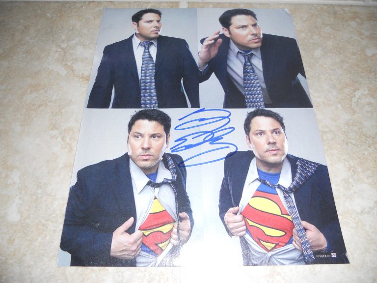 Greg Grunberg Heroes Signed Autographed 8.5