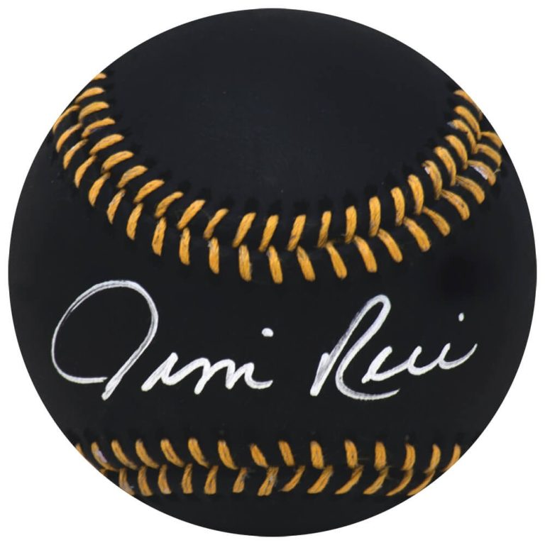 Jim Rice Signed (RED SOX) Rawlings Black MLB Baseball - (Fanatics COA)