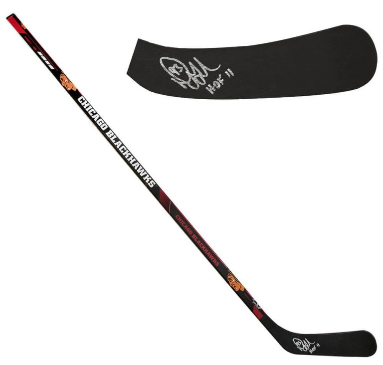 Doug Gilmour Signed Blackhawks Franklin 48