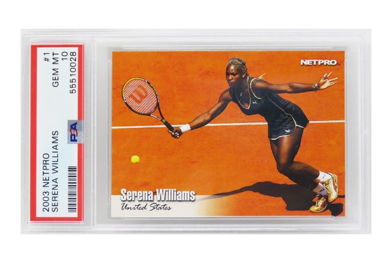 Serena Williams 2003 NetPro Tennis RC Rookie Card #1 - PSA 10 GEM MINT