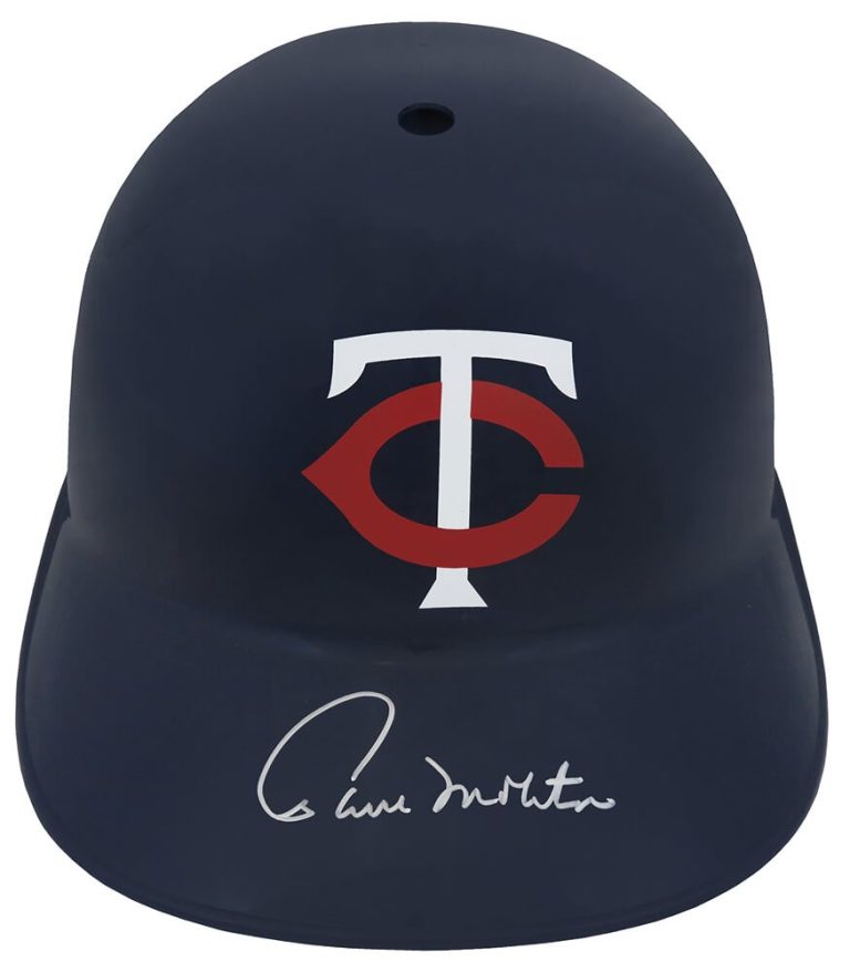 Paul Molitor Signed Minnesota Twins Replica Souvenir Batting Helmet - (SS COA)
