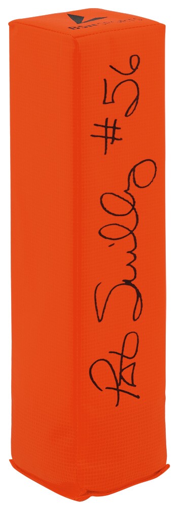 Pat Swilling Signed BSN Orange Endzone Football Pylon - (SCHWARTZ SPORTS COA)