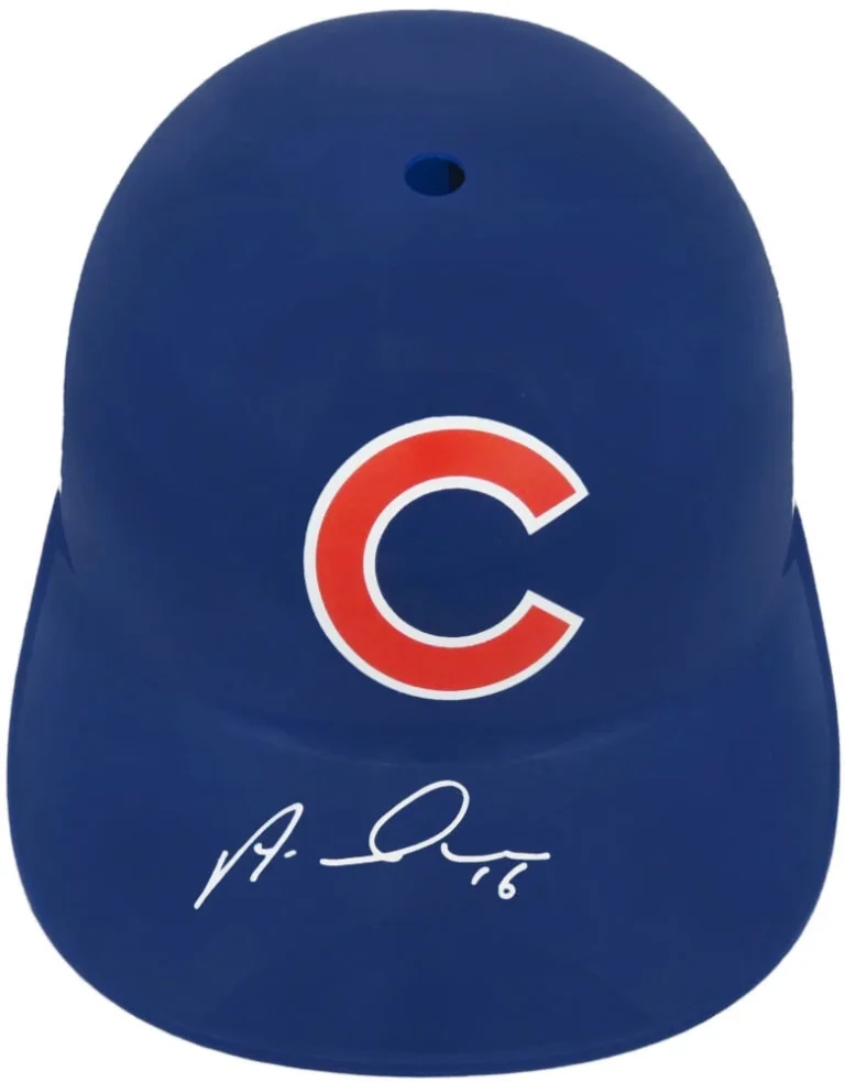 Aramis Ramirez Signed Chicago Cubs Replica Souvenir Batting Helmet -SCHWARTZ COA
