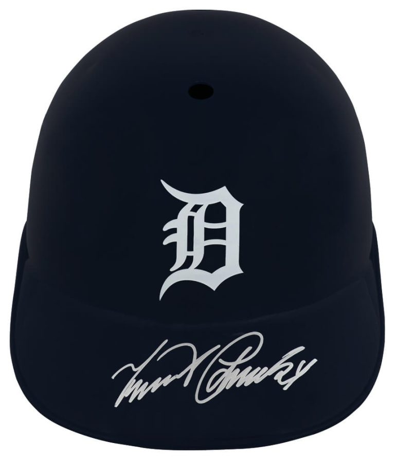 Miguel Cabrera Signed Tigers Souvenir Replica Batting Helmet - (SCHWARTZ COA)