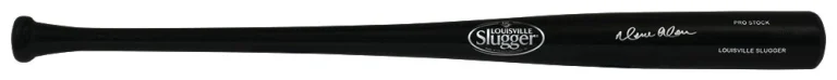 Moises Alou Signed Louisville Slugger Pro Black Baseball Bat - (SCHWARTZ COA)