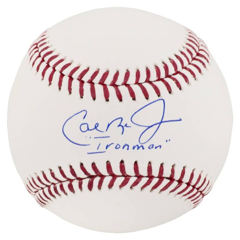 Cal Ripken Jr. Signed Rawlings Official MLB Baseball w/Ironman - (FANATICS COA)