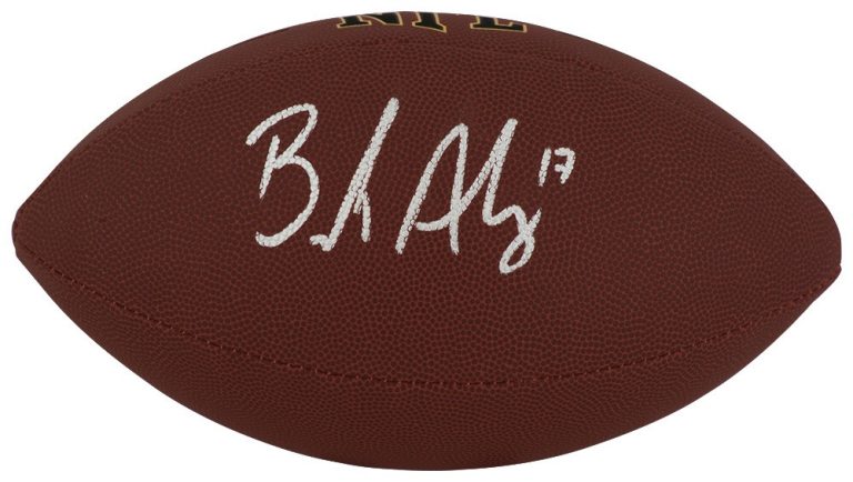 Brandon Aubrey Signed Wilson Super Grip Full Size NFL Football - (SCHWARTZ COA)