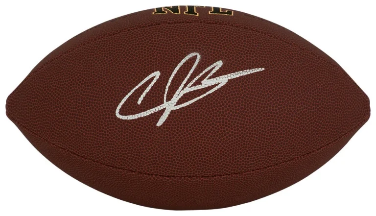 Andre Johnson Signed Wilson Super Grip Full Size NFL Football - (SCHWARTZ COA)