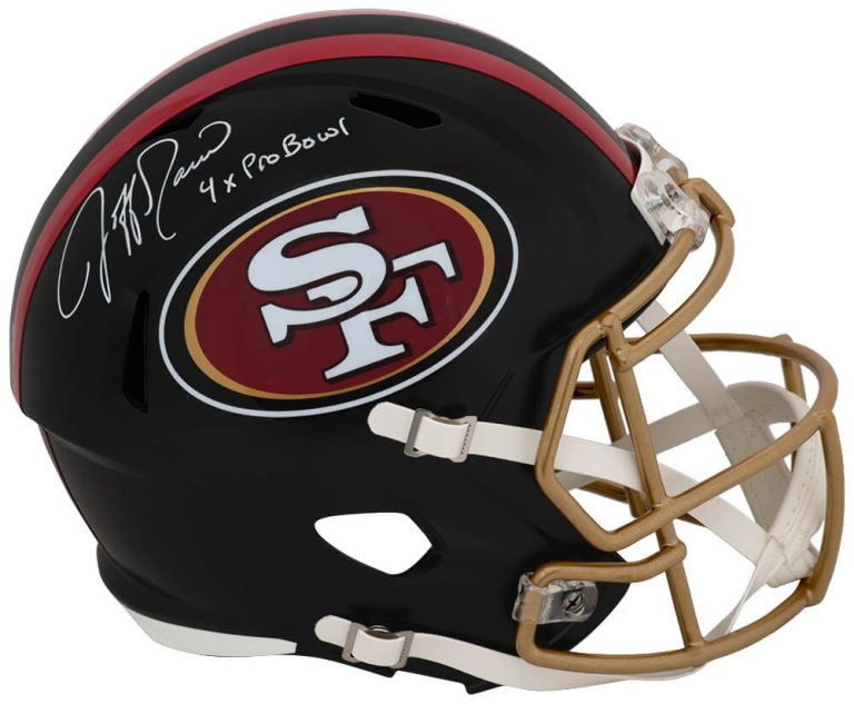 Jeff Garcia Signed 49ers Rivalries Riddell F/S Rep Helmet w/Pro Bowl - (SS COA)