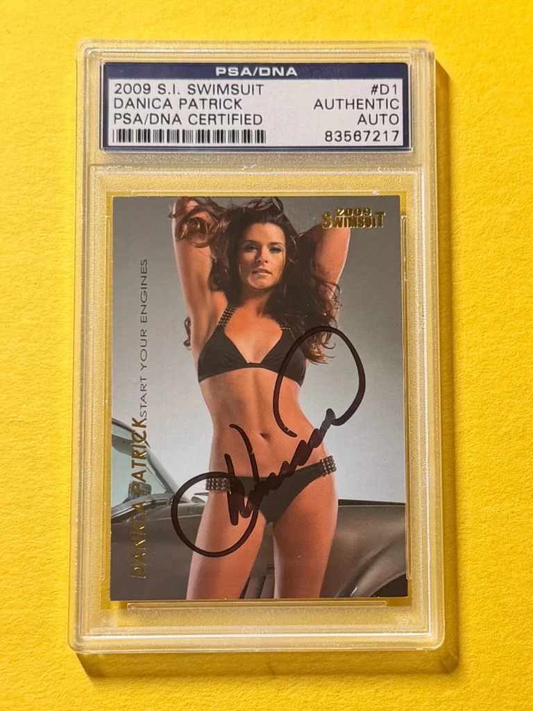 2009 SI SWIMSUIT DANICA PATRICK #D1 SIGNED AUTO CARD PSA/DNA AUTHENTIC