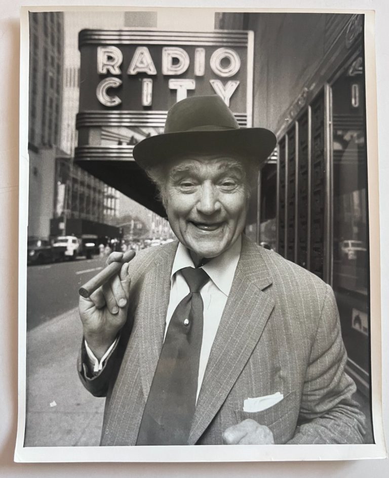 Red Skelton Radio City Music Hall 1979 Vintage Original Candid Press Photo