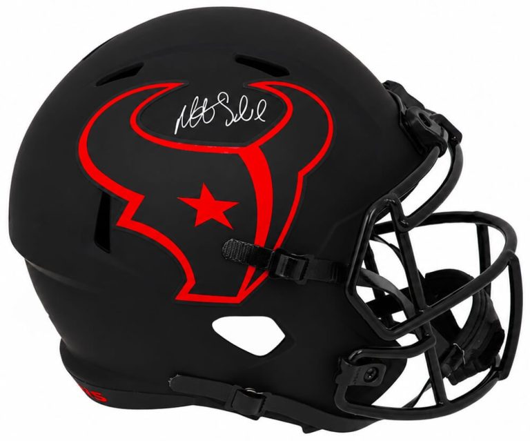 Matt Schaub Signed Texans ECLIPSE Riddell F/S Replica Helmet - (SCHWARTZ COA)