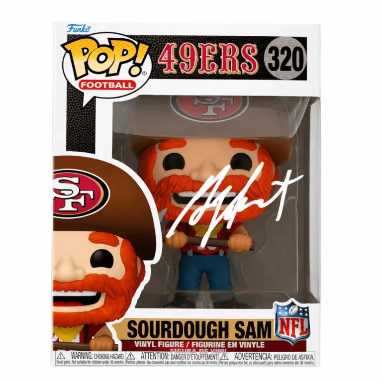 Garrison Hearst Signed 49ers Sourdough Sam Mascot Funko Pop Doll #320 - (SS COA)