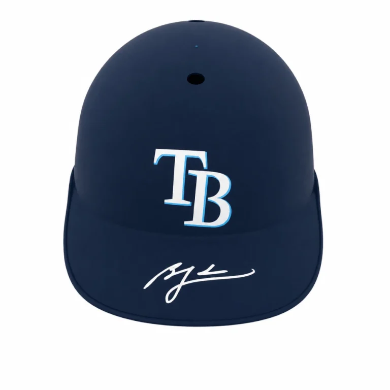 Ben Zobrist Signed Tampa Bay Rays Souvenir Replica Batting Helmet (SCHWARTZ COA)